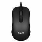 MOUSE PHILIPS M213 WIRED USB 1600DPI PRETO