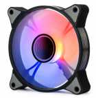 Cooler Fan de Gabinete Aigo AR12 Pro single, ARGB 3-pinos/PWM 4-pinos, 120mm, Preto