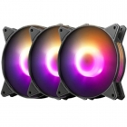 COOLER FAN AIGO DARKFLASH C6MS KIIT 3IN1 140mm - S/CONT BLACK
