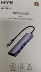HUB USB-C HYE HYEHU52 USB3.0*3/SD-MICROSD/5EN1