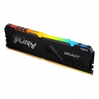 MEM DDR4 32GB 3600 KINGSTON FURY BEAST BLACK RGB