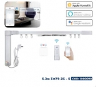 ZIGBEE ZEMISMART TRILHO DE CORTINA 5.1M 1000090  ZM79-ZG-5
