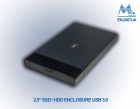 GAVETA P/ HD 2.5 MTEK EN2507UA USB3.0 PRETO
