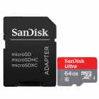 CARTAO MICROSD 64GB SDXC 64GB SANDISK C10 PULL