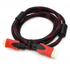 CABO HDMI 5M C/MALHA BLACK/RED HDTV