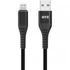 CABO USB P/LIGHTNING HYE HYE25L 1.2M 3.1A BLACK