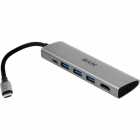 HUB USB HYE HYEHU53 3 USB3.0 +USB-C +HDMI