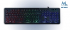 TECLADO MTEK KB-7269LR USB PORTUGUES RAINBOW