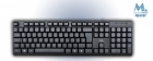 TECLADO MTEK KB-8187 PORTUGUES USB PRETO