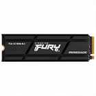 SSD Kingston Fury Renegade, 500GB, M.2 NVMe, c/Dissipador, Leitura 7300MB/s, Gravao 3900MB/s, SFYRSK/500