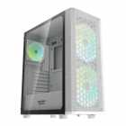 GABINETE AIGO DARKFLASH DK360 3FANS MESH RGB WHITE