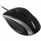 MOUSE SATE A-501 USB OPTICO PRETO/CINZA