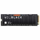SSD Western Digital WD Black SN850X, 1TB, M.2 NVMe, Leitura 7300MB/s, Gravao 6300MB/s, c/Dissipador, WDS100T2XHE