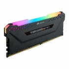 MEM DDR4 8GB 3200 CORSAIR VENGEANCE RGB BLACK
