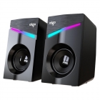 CAIXA DE SOM AIGO S561 RGB 1.8W*2 - PRETO