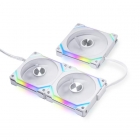 COOLER FAN LIAN LI SL120 V2 RGB 3IN1 WHITE 120MM