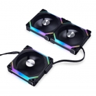 COOLER FAN LIAN LI SL120 V2 RGB 3IN1 BLACK 120MM