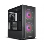 GABINETE LIAN LI LANCOOL 216 RGB 2 FAN BLACK 216RX