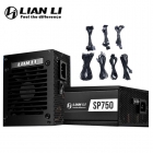 FONTE 750W LIAN LI SP750 80+GOLD FULL MODU/ITX/BLA