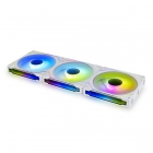 COOLER FAN LIAN LI SL-INF120 RGB 3FAN WHITE 120MM