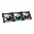 COOLER FAN LIAN LI SL120 RGB 3IN1 BLACK 120MM