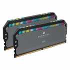 MEM DDR5 32GB 5200 CORSAIR DOMINATOR PLATINUM RGB CMT32GX5M2B5200 Z40 CINZA 16X2
