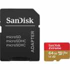 CARTAO MICROSD 64GB SANDISK EXTREME U3 170MB/S SDSQXAH-064G-GN 6AA