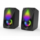 CAIXA DE SOM KOLKE KPC-513 5W USB RGB