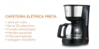 CAFETEIRA MITSUO CN4298-V 750W 1,25L BLACK 110V