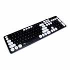 TECLADO AIGO K200 USB BLACK/WHITE 3.0