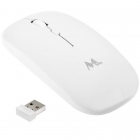 MOUSE MTEK MW-4W350W WIRELESS 1600DPI SLIM WHITE