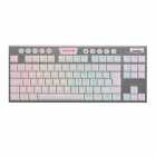 TECLADO REDRAGON HORUS TKL WIFI K621W-RGB-SP WHITE