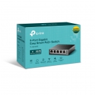 HUB SWITCH TP-LINK 05P TL-SG105PE SMART GIGA 4POE+