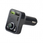 TRANSMISSOR FM SATE A-MP41 BT/MP3/USB-C PRETO