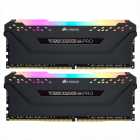 Memria Corsair Vengeance RGB Pro, DDR4 32GB (2x16GB), 3600MHz, c/Dissipador, CMW32GX4M2D3600C18, Preto