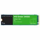 SSD Western Digital WD Green SN350, 1TB, M.2 NVMe, Leitura 2400MB/s, Gravao 1850MB/s, WDS100T2G0C