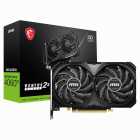 Placa de Video MSI VENTUS 2X BLACK OC 8GB Nvidia GeForce RTX4060TI GDDR6 912-V515-024 128Bits 2680Mhz, 1xHDMI, 3xDISPLAYPORT, Preto