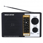 RADIO PORTATIL MEGA STAR RA18C AM/FM/30