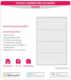 ZIGBEE HOMIE ESP PUSH 4 INT. HSS04FR WHITE 1000276