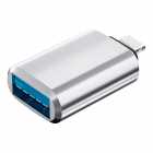 ADAPTADOR OTG LUO-200 LIGHTNING P/ USB 3.0 CINZA CINZA LU-200