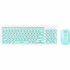 TEC/MOUSE QUANTA QTKTM20 WIRELESS TURQUESA