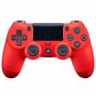 Controle Sony Dualshock 4, Playstation 4, PS4, Sem Fio, Micro USB, Original, Vermelho