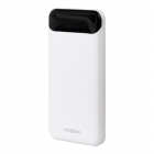 CARREGADOR PORT. MOXOM MX-PB41 10000MAH 2USB WHITE