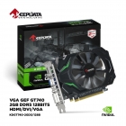 Placa de Video Keepdata 2GB Nvidia GeForce GT740 GDDR5 KDGT740-2GD5/128B 128Bits 1059Mhz HDMI, DVI, VGA(D-Sub)
