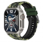 RELOGIO SMART BLULORY SV WATCH CAMUFLADO SILVER