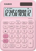 CALCULADORA CASIO MS-20UC-PK 12 DIGITOS PINK