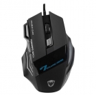 MOUSE SATE A-89 USB 7 BOTOES GAMING RGB PRETO