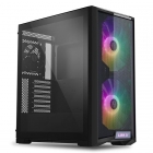 GABINETE LIAN LI LANCOOL 215 X BLACK ATX 3FAN