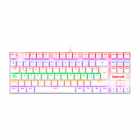 TECLADO REDRAGON K552W-KR-SP KUMARA RAINB.WHITE SP