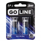 PILHA AA GOLINE ALCALINA AA PACK-2 1.5V